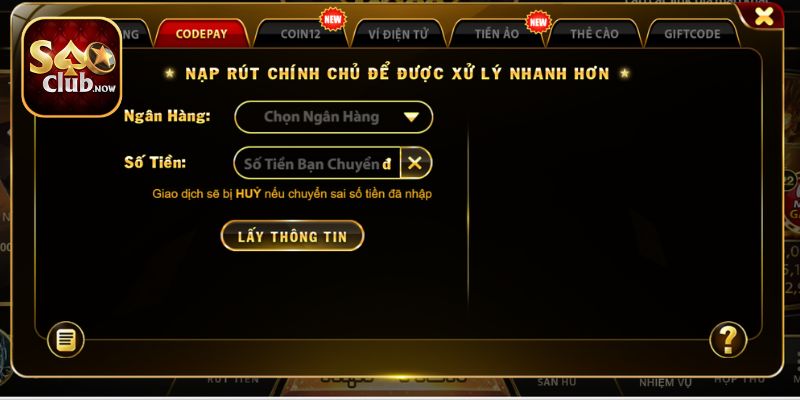 Khách hàng sử dụng các kênh giao dịch chính thức của cổng game