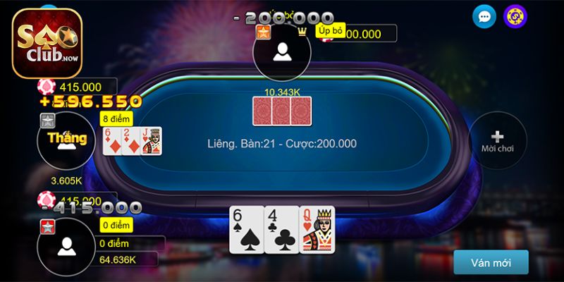 Khám phá game liêng SAOCLUB