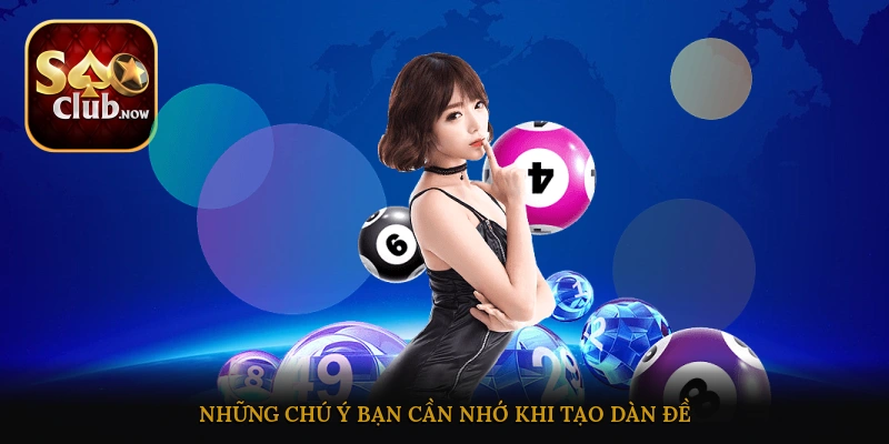 Những chú ý bạn cần nhớ khi tạo dàn đề
