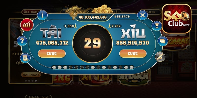 Tham gia Sicbo Saoclub nhận thưởng khủng